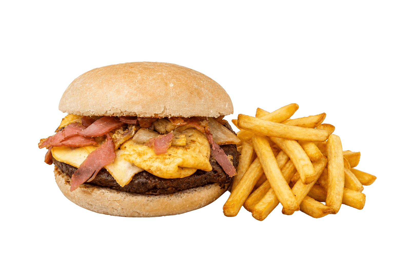 Burger et frites maison du Meat'ic